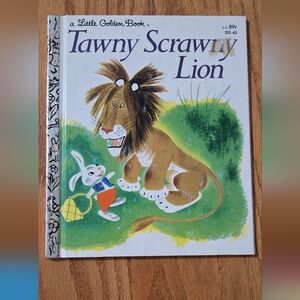 Vintage Tawny Scrawny Lion Book
